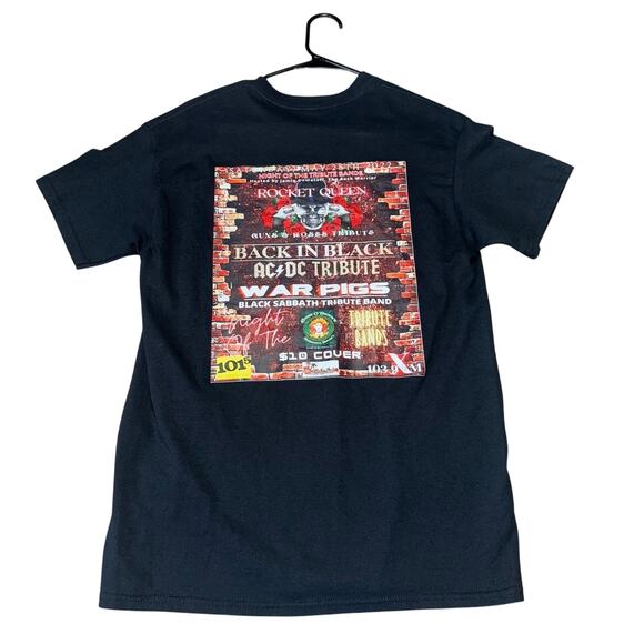 Band Tee Black Tribute Size M | 2022 Honolulu Rock Concert Shirt - Picture 2 of 5